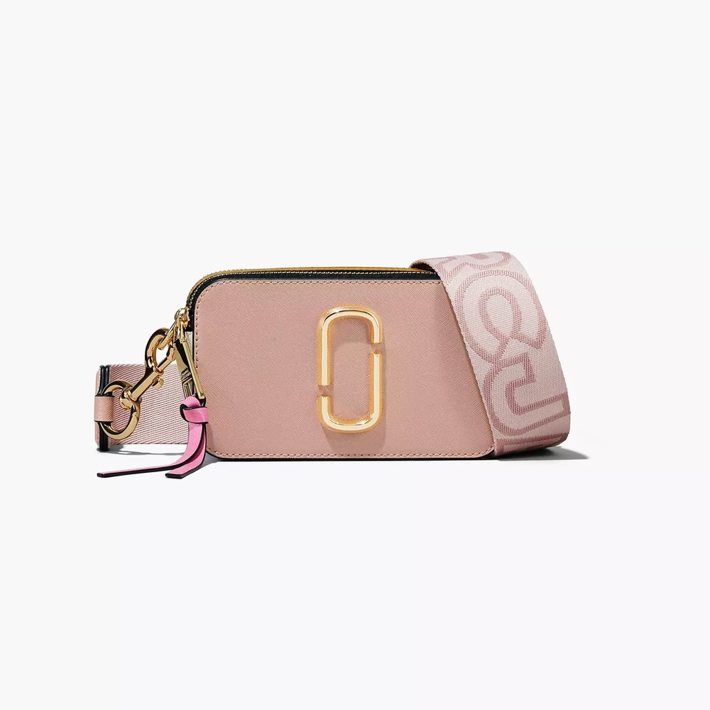 Marc Jacobs Snapshot Rose Multi Color-blocked Crossbody pre-loved 🥰
